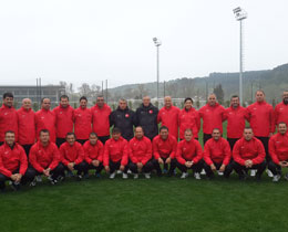 UEFA A ve UEFA B  1. aama kurslar tamamland