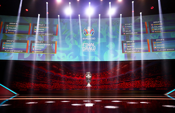 UEFA EURO 2020 finals draws made