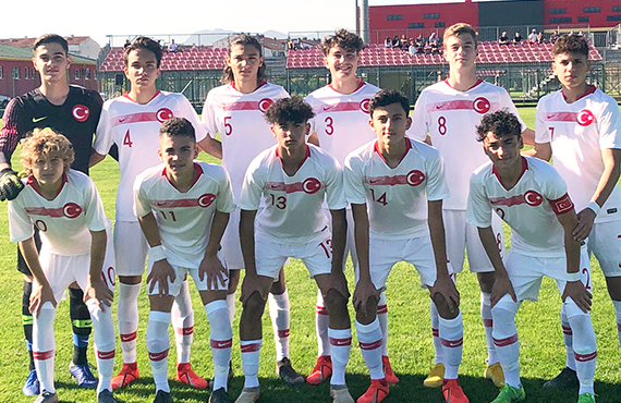 U16s draw with Montenegro: 2-2