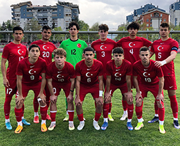 U18 Milli Takımı, Kuzey Makedonya ile 1-1 berabere kaldı