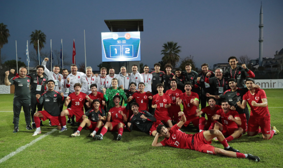 U19 Mill Takmmz, Yunanistan' 2-1 Yenip Lider Olarak Elit Tur'a Ykseldi