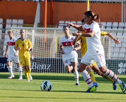 Kadn A Milli Takm, Ukraynaya 1-0 yenildi (VDEO)