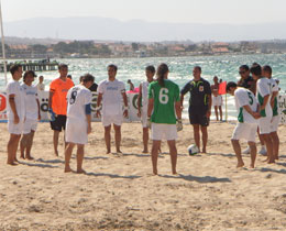 Plaj Futbolu Ligi eme etab balad