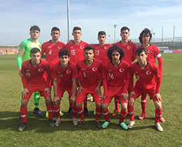 U16s draw with Croatia: 1-1