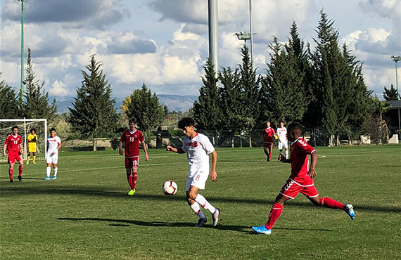 U16s lost against Denmark: 2-1