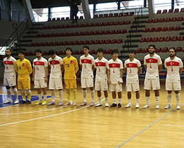 Futsal A Mill� Tak�m�m�z, Arnavutluk ile �kinci �zel Ma��n� Oynad�