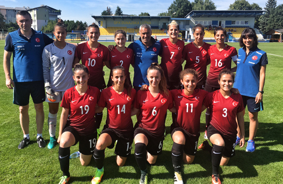U19 Kadn Milli Takm Slovakya'ya 3-1 yenildi