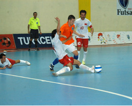 Futsal: Trkiye 5-2 ngiltere
