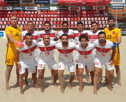 Plaj Futbolu Milli Takmmz, Ummana malup oldu