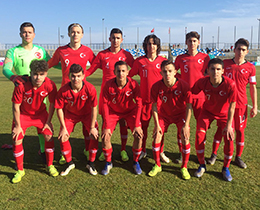 U16s draw with Croatia: 1-1