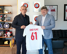 Soner Ylmaz, TFF Bakan Hacosmanolunu Ziyaret Etti