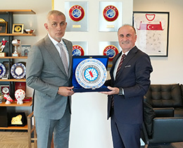 ener Aydn, TFF Bakan Hacosmanolunu Ziyaret Etti