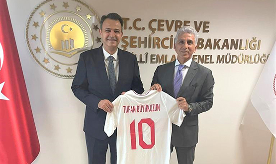 Ali Dmez'den, Milli Emlak Genel Mdr Bykuzun'a Ziyaret