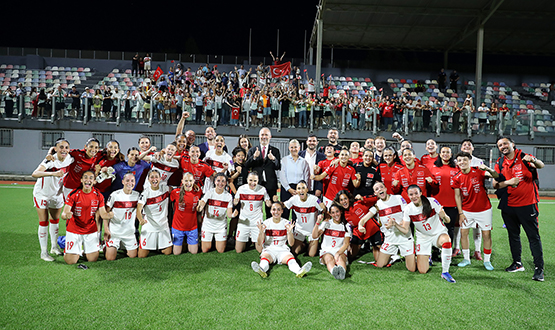 Kad�n A Mill� Tak�m�m�z Deplasmanda Malta'y� 3-0 Ma�lup Etti