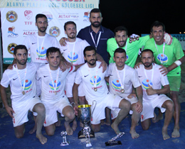 TFF Plaj Futbolu Liginin Alanya etabn Antalyaspor kazand