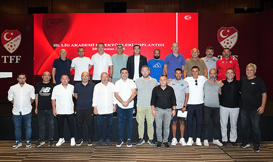 3. Lig 3. ve 4. Grup Akademi Direktrleri Toplants Riva'da Yapld