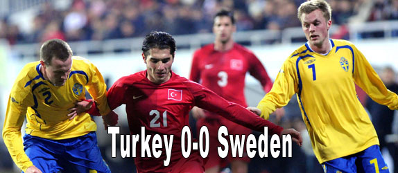 Turkey 0-0 Sweden