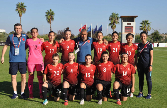 U19 Kadn Milli Takm, Kbrs Rum Kesimi'ni 3-1 yendi
