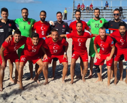 Plaj Futbolu Milli Takımımız, Estonyaya Yenilse de A Liginde Kaldı