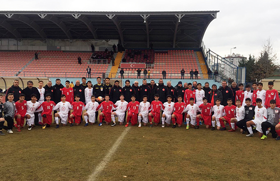 U14 Milli Takm seme malarnn Kayseri etab tamamland