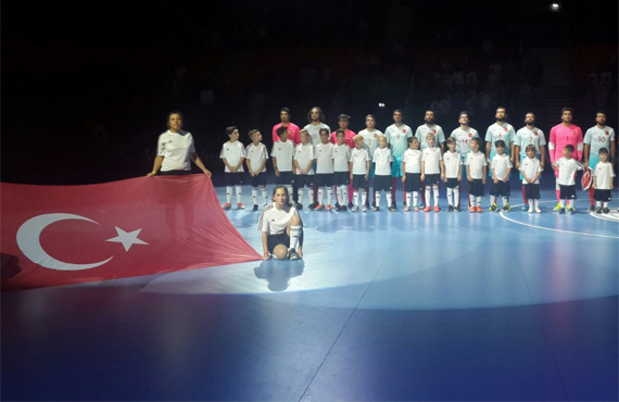 Futsal Milli Takm, svire'yi yendi: 4-2