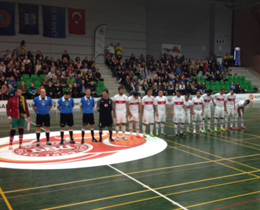 Futsal Milli Takm, Belarusa 5-1 malup oldu