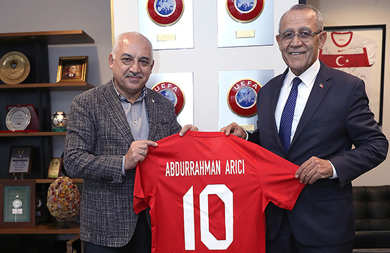 TFFHGD Bakan Abdurrahman Arc'dan, Bakan Mehmet Bykeki'ye Ziyaret