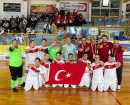 Down Sendromlular Futsal Milli Takm Avrupa ampiyonu oldu