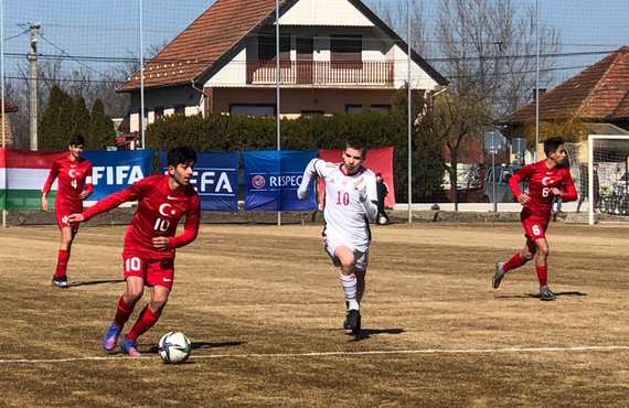 U15 Milli Takm, Macaristan ile 1-1 berabere kald