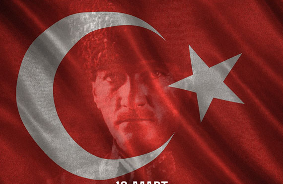 Çanakkale Zaferi'nin 107. ylnda ehitlerimizi saygyla anyoruz