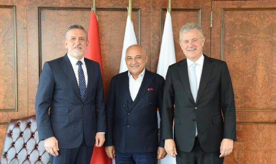 TFF Bakan Bykeki, ZTO Ynetim Kurulu Bakan zgener ile Bir Araya Geldi