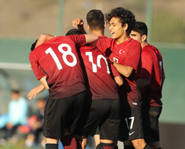 U16 Milli Takmmz, Azerbaycan 6-0 yendi