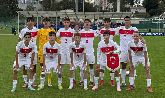 U15 Mill Takmmz, UEFA Geliim Turnuvas'nda Srbistan Karsnda
