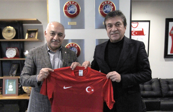 Sleyman Orakolu, TFF Bakan Mehmet Bykeki'yi Ziyaret Etti