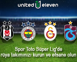 Spor Toto Sper Lig, United Elevenda yer alacak