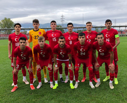 U19 Milli Takm, Kuzey Makedonya ile 1-1 berabere kald