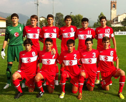 U16 Milli Takm, talyaya 2-1 yenildi