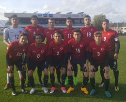 U17s (2001) lose to Israel: 1-0