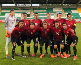 U17s lost against Republic of Ireland: 3-0