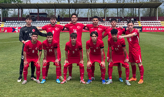 U16 Mill� Tak�m�m�z, Kuzey �rlanda'ya 3-2 Ma�lup Oldu