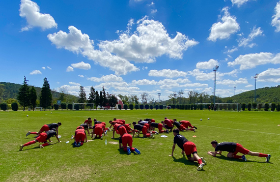 U16 Milli Takm, Kuzey Makedonya maçlar hazrlklarna balad