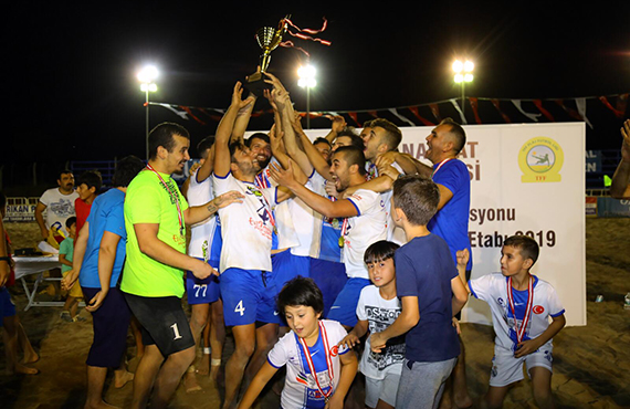 TFF Plaj Futbolu Ligi'nde 3 etap geride kald