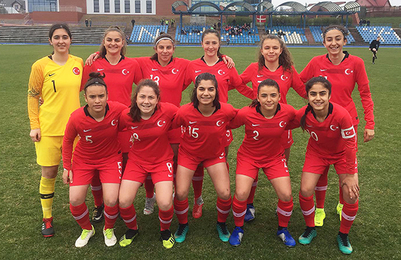 Women's U16s lost against Denmark: 2-1