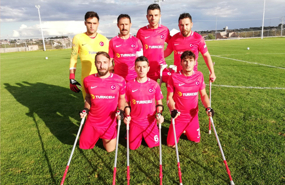 Ampute Milli Takm, yar finalde Meksika'y 4-0 yendi
