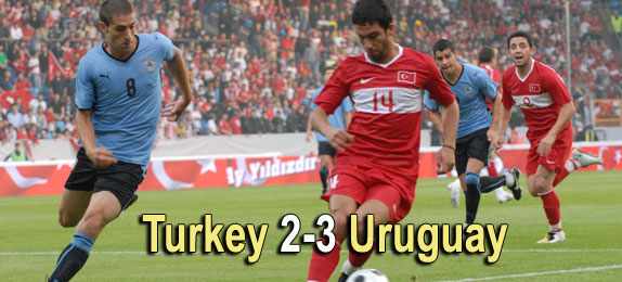Turkey 2-3 Uruguay