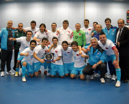 Futsal A Milli Takm, ngiltereyi 4-3 yenerek ampiyon oldu