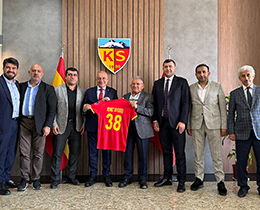 TFF Bakan Bykeki Akademi Ziyaretlerine Yukatel Kayserispor ile Devam Etti