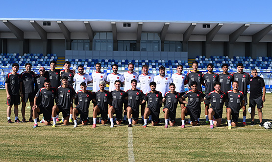 U20 Mill� Tak�m�m�z, Akdeniz Oyunlar�'nda Kuzey Makedonya Kar��s�nda