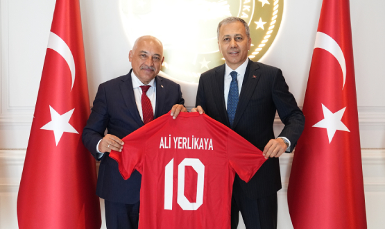TFF Bakan Mehmet Bykeki'den ileri Bakanl'na Ziyaret