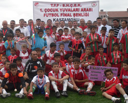 TFF-SHEK 1. ocuk Yuvalar aras Futbol enlii sona erdi